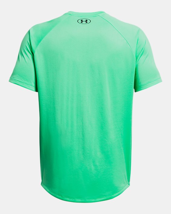 Men's UA Tech™ Fade Short Sleeve, Green, pdpMainDesktop image number 3